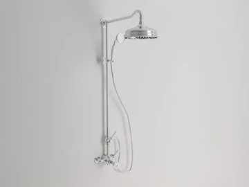 BIANCA - Wall-mounted thermostatic shower panel with hand shower by Park Avenue - view 2